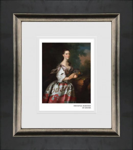 Her Royal Baroness Of Kinder - Black Framed