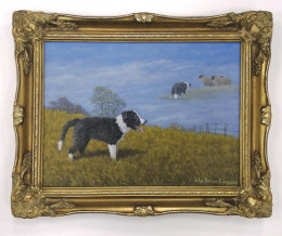 Herding Dog - Original - Framed
