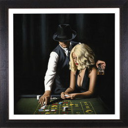 High Rollers - Canvas - Black Framed