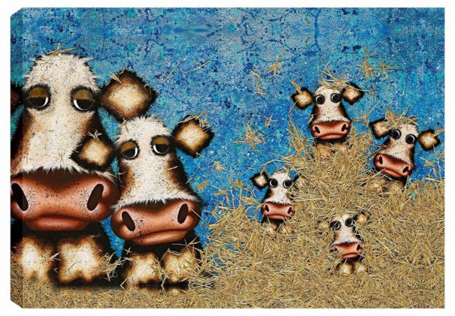 Hit the Hay! It's Pasture Bedtime - Box Canvas Hit the Hay! It's Pasture Bedtime - Box Canvas