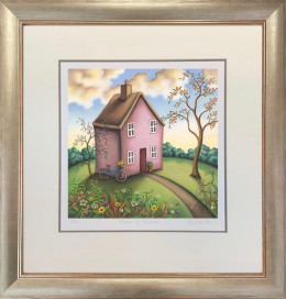 House Of Flowers - Framed