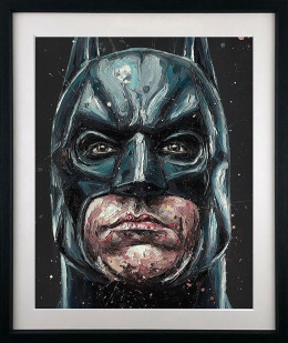 I Am Vengeance (Batman) - Artist Proof Black Framed