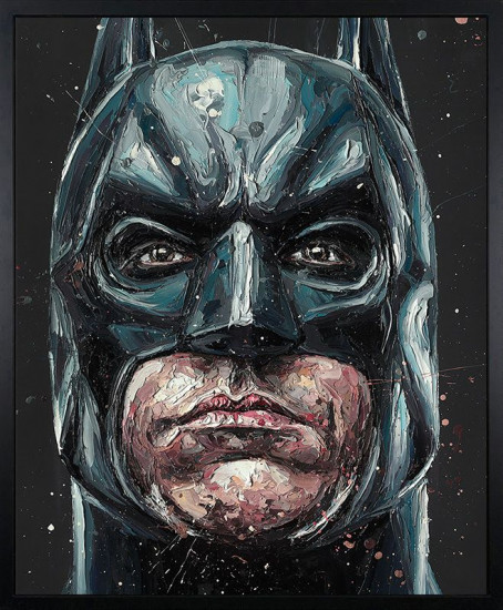 I Am Vengeance (Batman) - Canvas - Artist Proof Black Framed