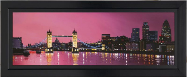 I Love London - Black Framed