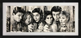 I'll Be There For You - Original - Black Framed