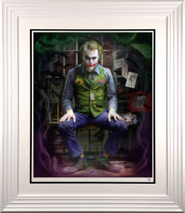 I'm Not A Monster (Colour) - Artist Proof White Framed