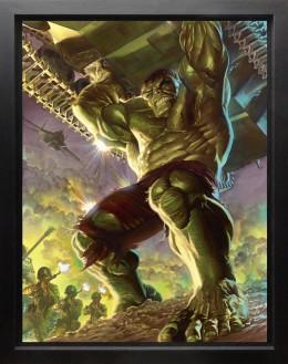 Immortal Hulk - Deluxe Canvas - Black Framed - Framed Box Canvas