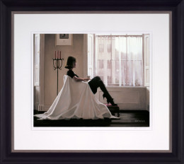 In Thoughts of You (Small) - Black Framed