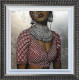 Indian Couture II - Original - Framed