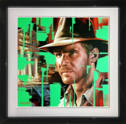 Indiana Jones - Original - Black Framed