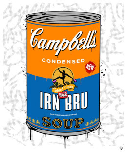 Irn-Bru Soup - Mounted