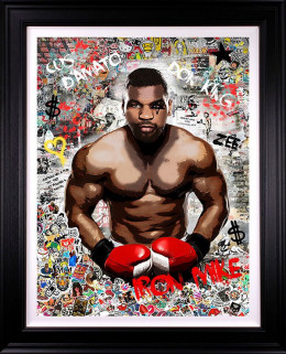 Iron Mike - Deluxe - Black - Framed