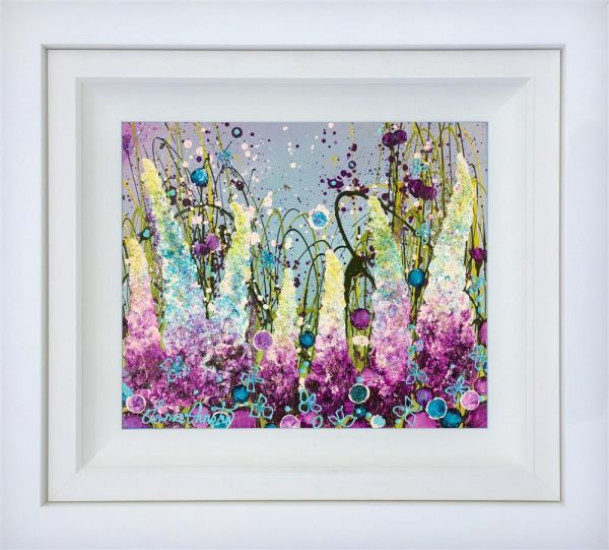 Irresistible - Original - White Framed Irresistible - Original - White Framed