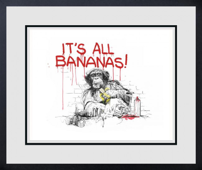 Its All Bananas! - Black Framed