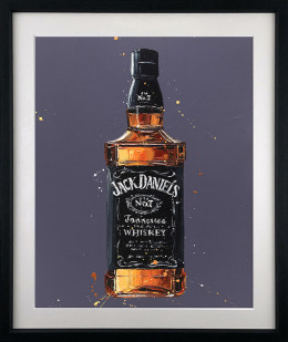 Jack Daniel's - Black Framed