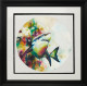 Jaws (Great White Shark) (Large) -Framed