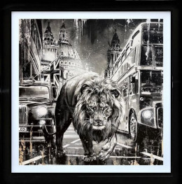 King Of The Road, St Paul's - Original - Black Framed