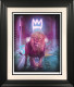 King Of The Urban Jungle - Pink - Black Framed