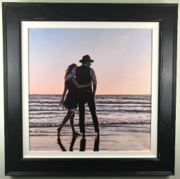 Last Day Of Summer - Canvas - Black Framed