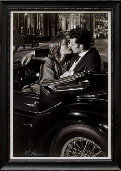 Le Passager De L'amour - Original - Black Framed