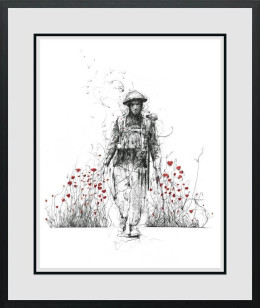 Lest We Forget - Standard - Black Framed