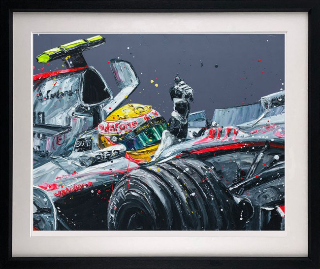 Lewis McLaren - Artist Proof Black Framed