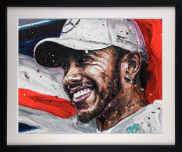 Lewis Title 18 (Lewis Hamilton) - Black Framed