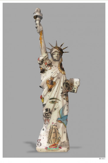 Liberty (Grey Background) - Large