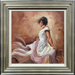 Light Breeze I - Original - Framed