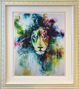 Lion 2019 - Original - Framed