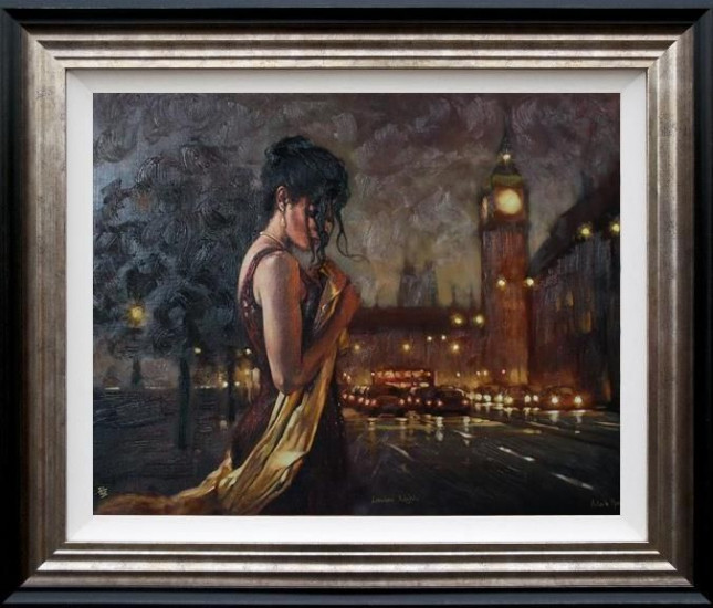 London Nights - Framed