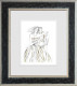 Lord And Lady III - Line Study - Limited Edition - Black Framed
