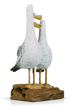 Love Birds - Sculpture 