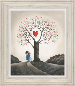 Love Grows - Cream Framed