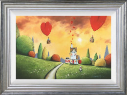 Love Is In The Air - Silver Framed
