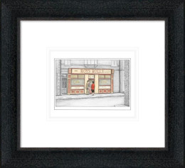 Love Story - Sketch - Black-Grey Framed