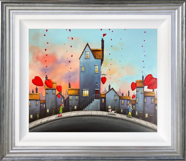 Love Street - Original - Silver Framed