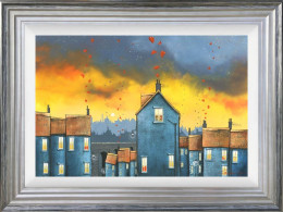Love Town - Framed