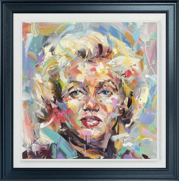 Loved By You (Marilyn) - Black Framed