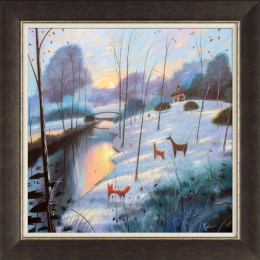Love's Winter Wonderland - Framed