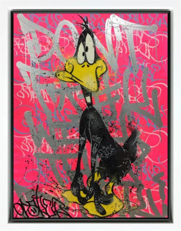 Mad Duck - Original - Framed