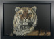 Majesty - Black Framed - Framed Box Canvas