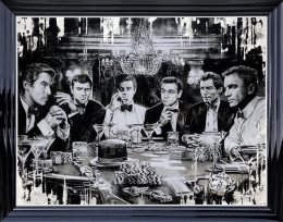 Her Majestys Secret Service - Black Framed