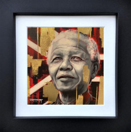 Mandela - Original - Black Framed