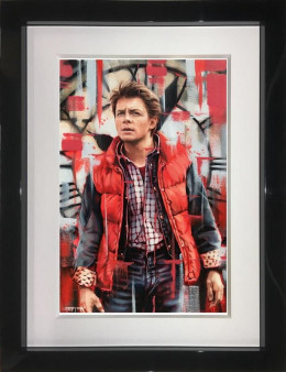 Marty McFly - Original - Black Framed