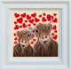 Mclove - White Hogwood Framed - Framed Box Canvas
