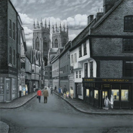 Meandering To The Minster - Canvas - Board Only
