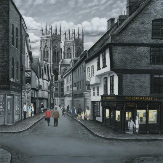 Meandering To The Minster - Canvas