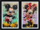 Mickey & Minnie (Pair) Limited Editions - Black Framed