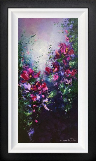 Midnight Blossom - Original - Framed